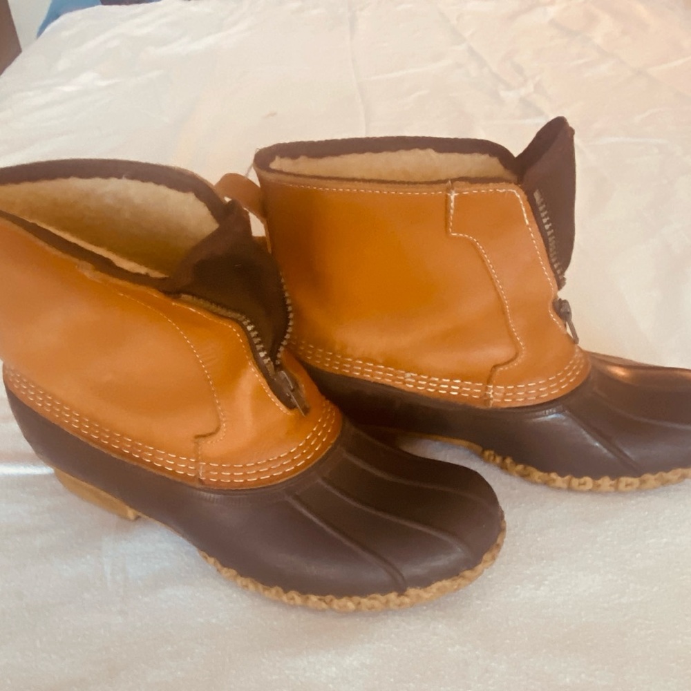 LLBean Sherpa lined 6inch bean boots